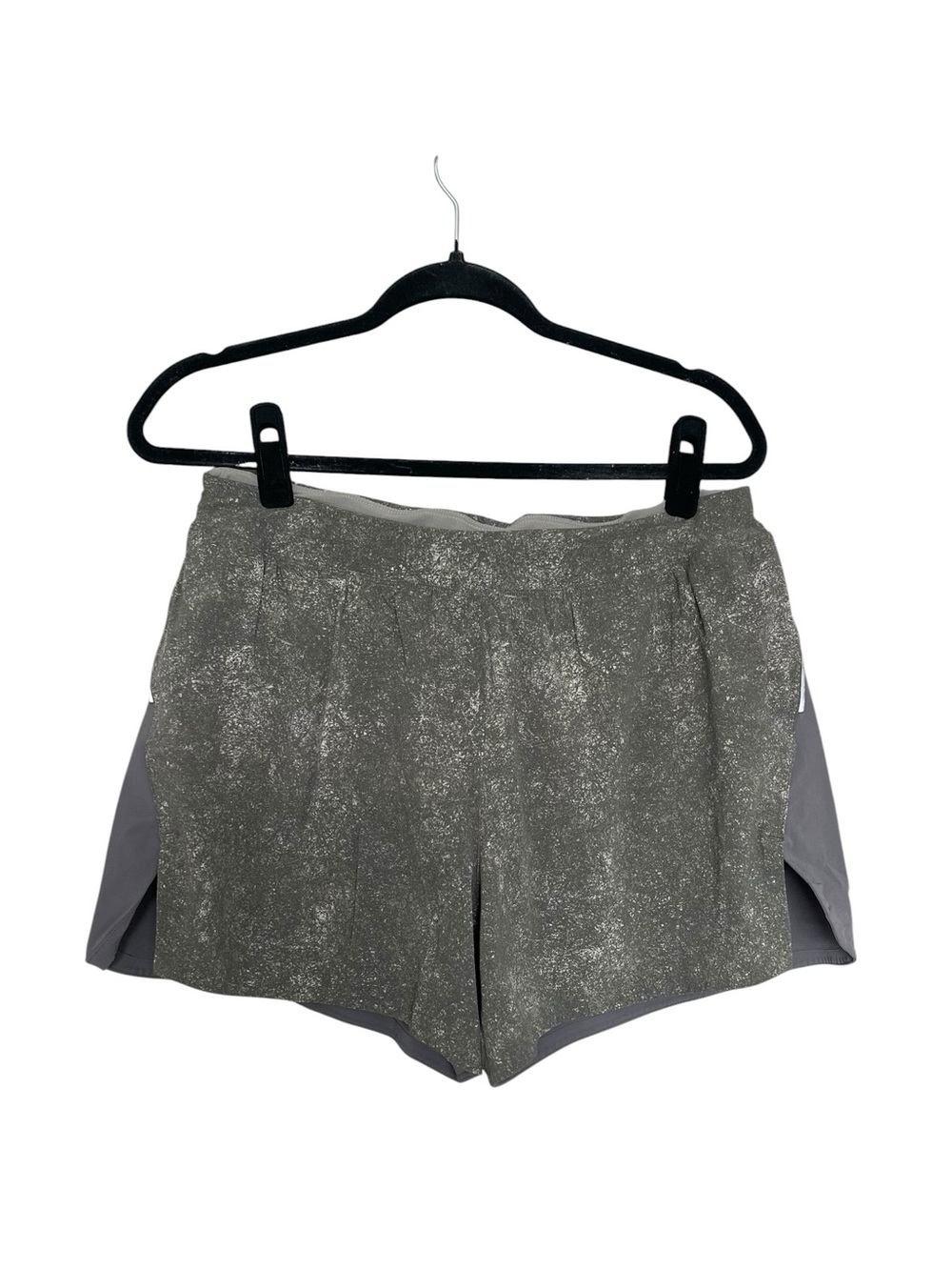 Outdoor Voices Gray/Green Athletic Shorts